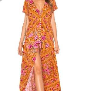 Spell & The Gypsy Yellow Babushka dress